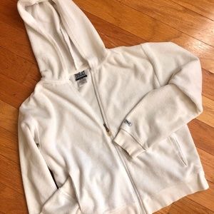 Everlast terry hooded zip pull vintage size M